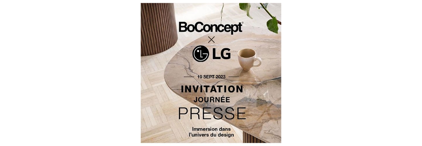 LG and BoConcept Captivate Parisians With Immersive Design