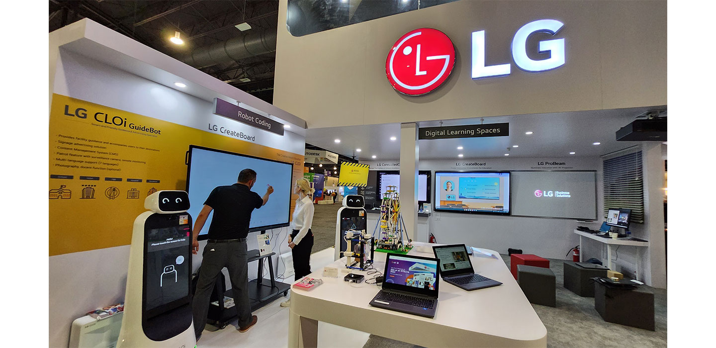 LG at ISTELive 23: Supporting Digital Education With Innovative Technology