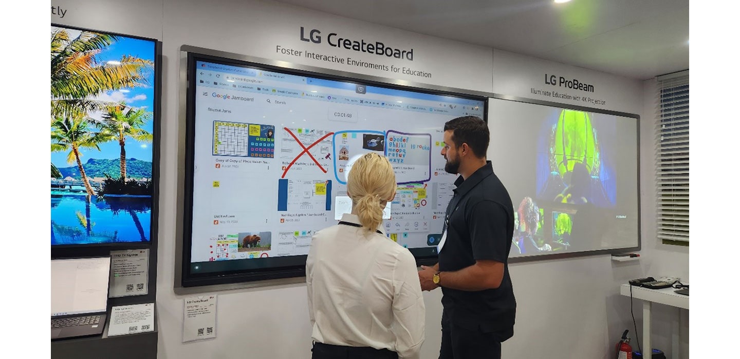 LG at ISTELive 23: Supporting Digital Education With Innovative Technology