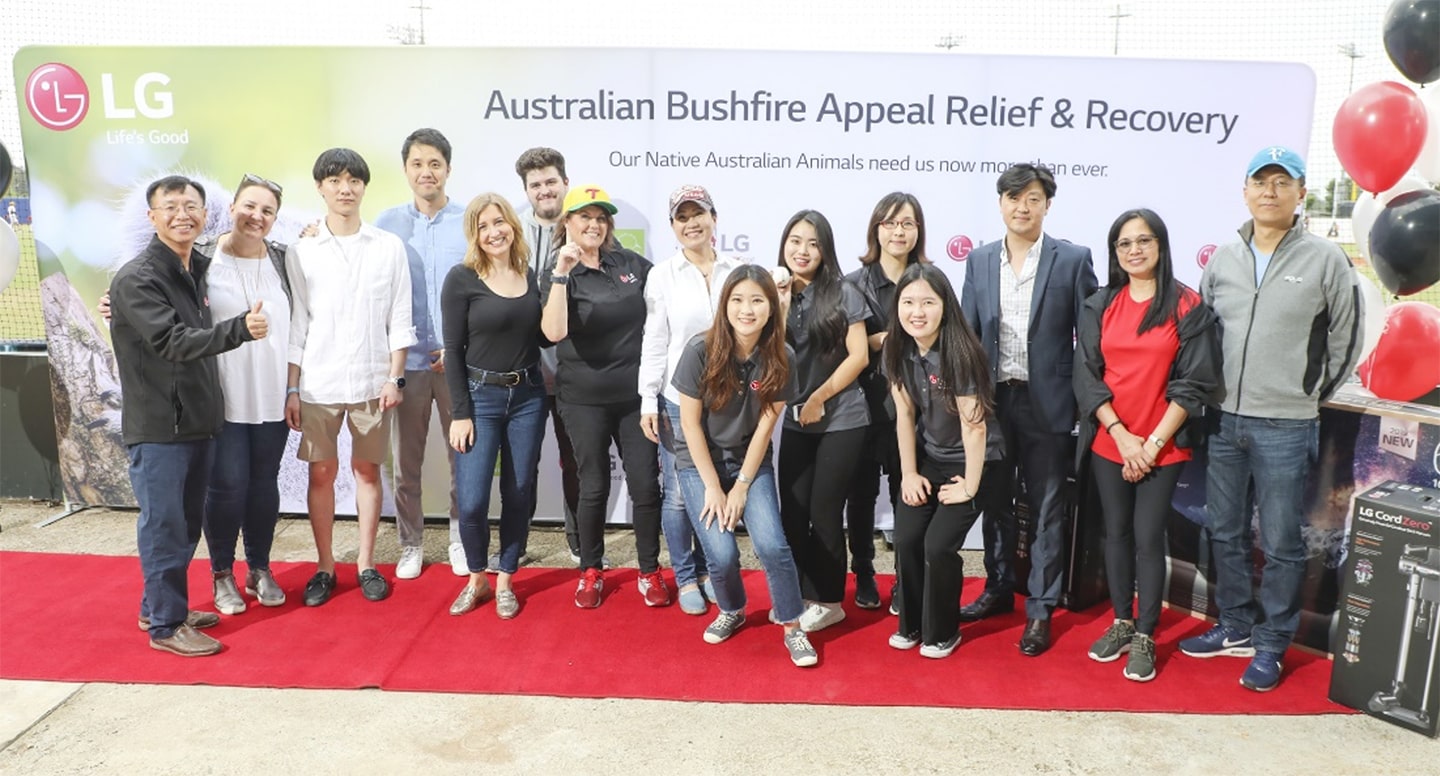 LG AUSTRALIA RESPONDS TO BUSHFIRE RELIEF EFFORT WITH MUCH NEEDED FUNDS & FUN