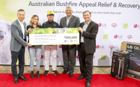 LG AUSTRALIA RESPONDS TO BUSHFIRE RELIEF EFFORT WITH MUCH NEEDED FUNDS & FUN