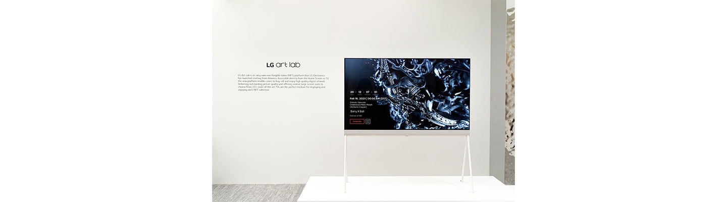 LG OLED Art Project Showcases Stunning NFT Artwork at Frieze Los Angeles 2023