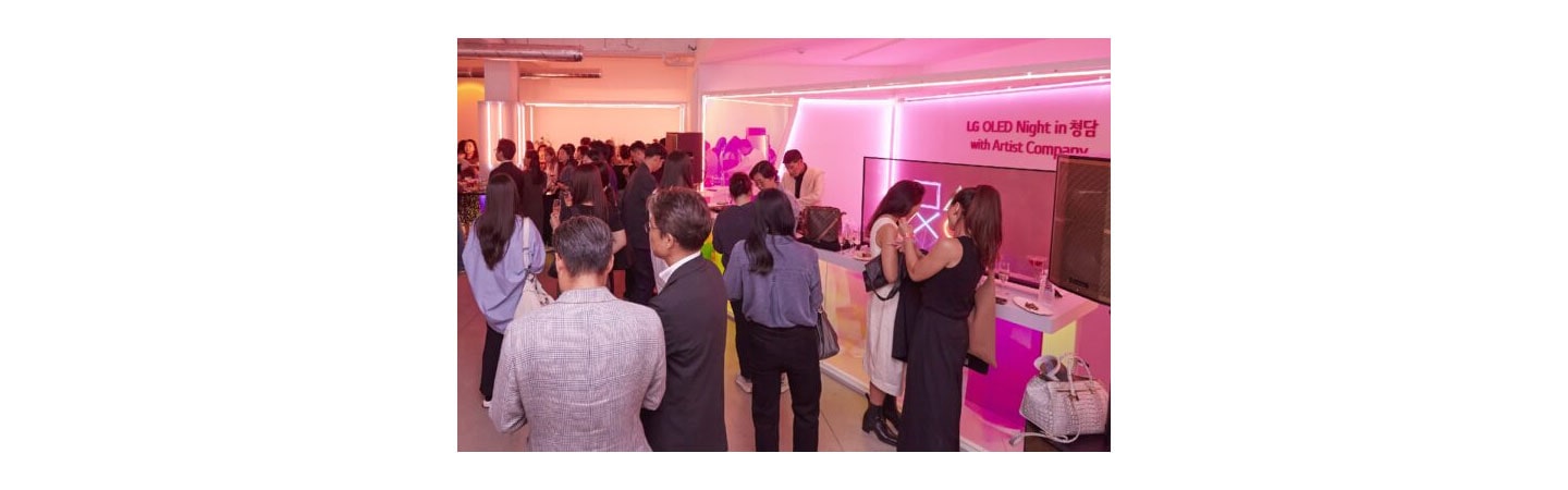 LG OLED’s Artistic Influence Sweeps Seoul With Vibrant Energy