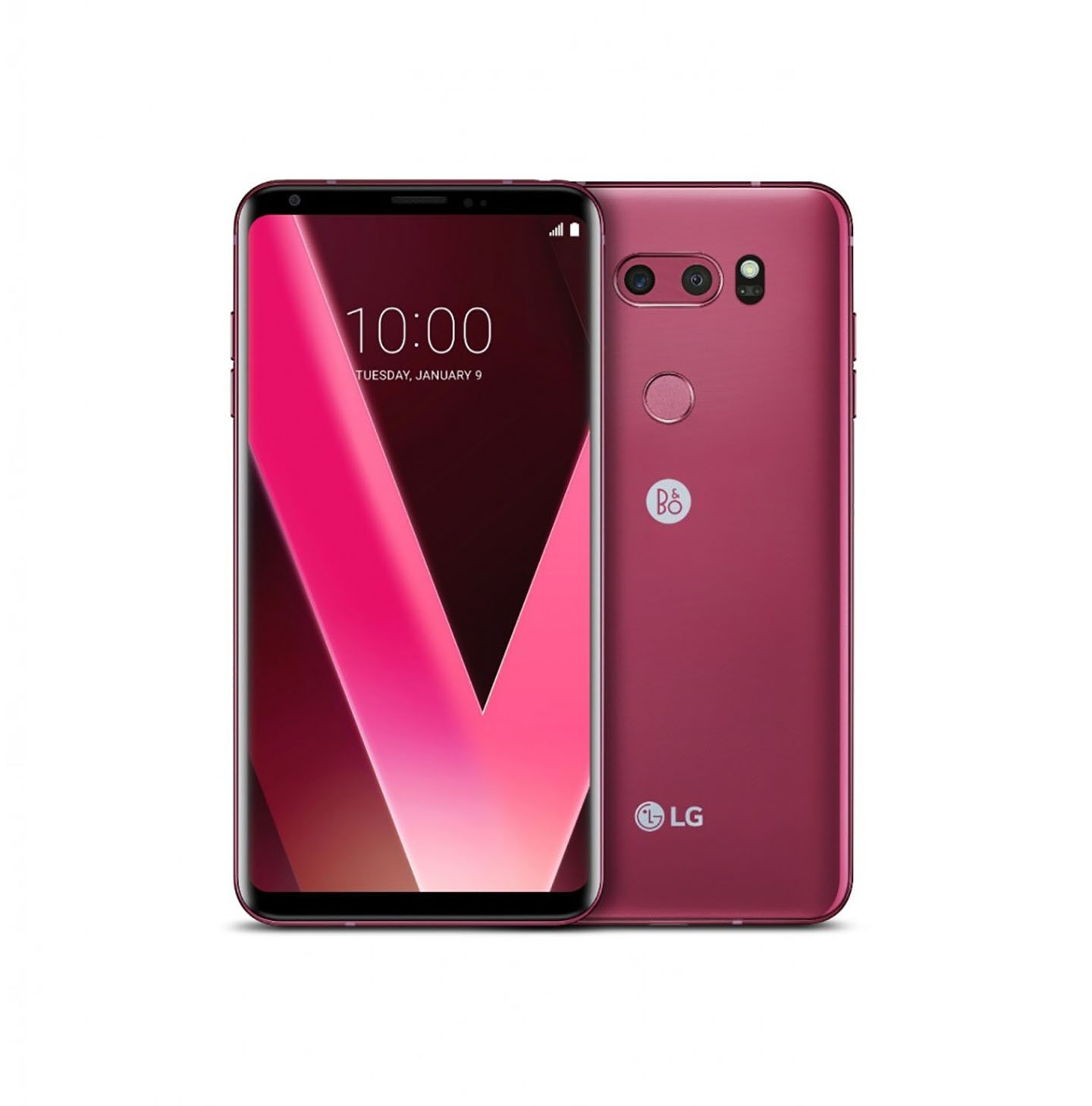 NEW RASPBERRY ROSE LG V30 INTRODUCED AT CES 2018