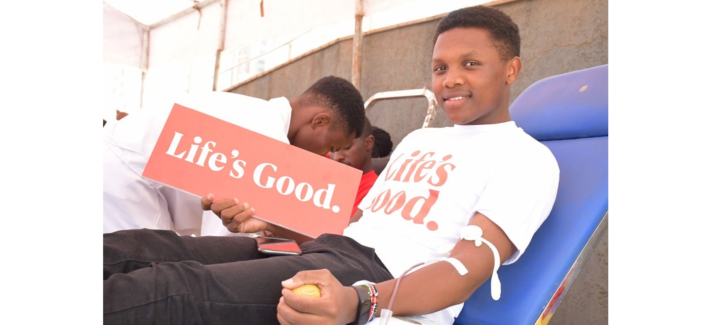 Partnering With Kenya Red Cross to Save Lives With Blood