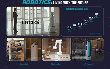 LG Teams up With Renowned Roboticist Dr. Dennis Hong