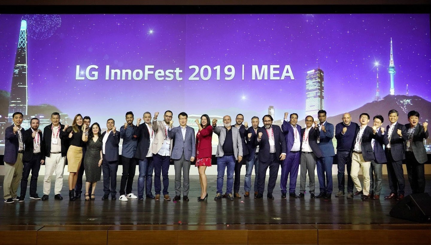 VIPS FROM MEA EXPERIENCE LG’S PRESENT AND FUTURE AT INNOFEST 2019