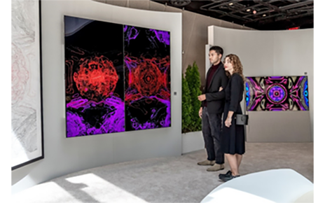 Artistic Innovation on Display: Kevin McCoy Finds Perfect Digital Canvas in LG OLED