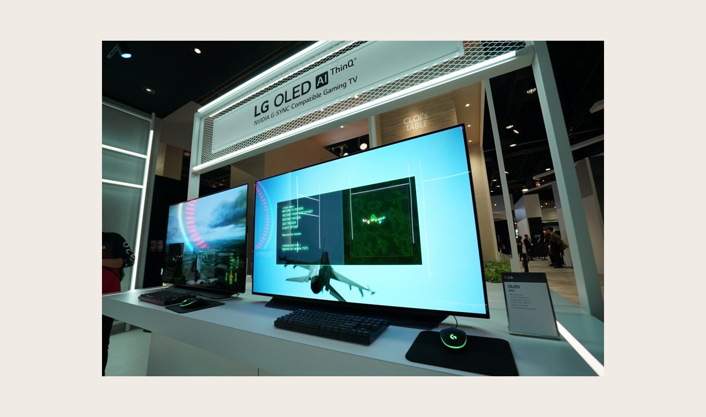 Two LG OLED AI ThinQ gaming TVs showcased in Las Vegas at CES 2020