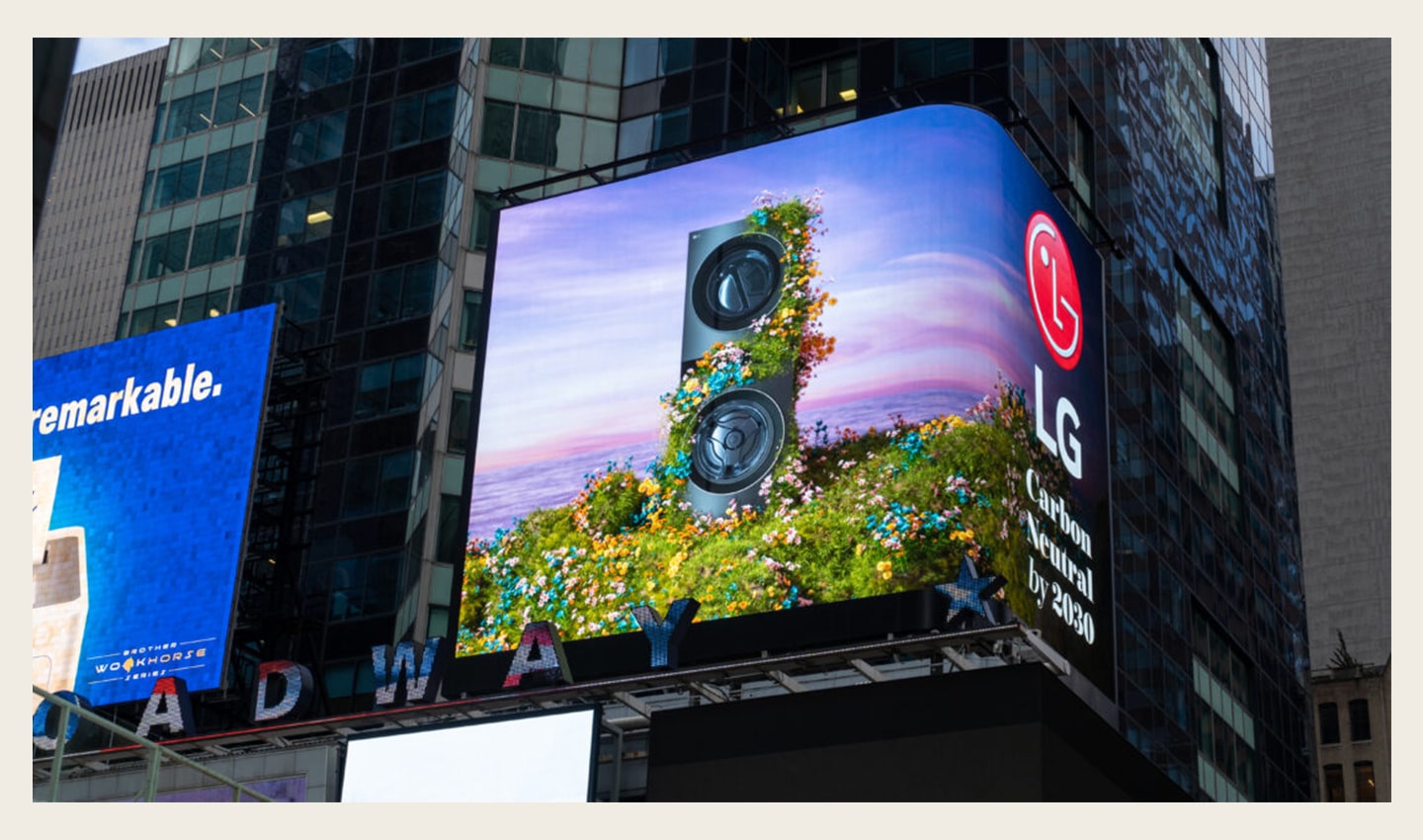 A special video capturing LG's green initiatives will debut on the Times Square billboard in New York City on Earth Day, April 22. To learn more about LG Electronics' ENERGY STAR-certified products and green initiatives, please visit www.LG.com.