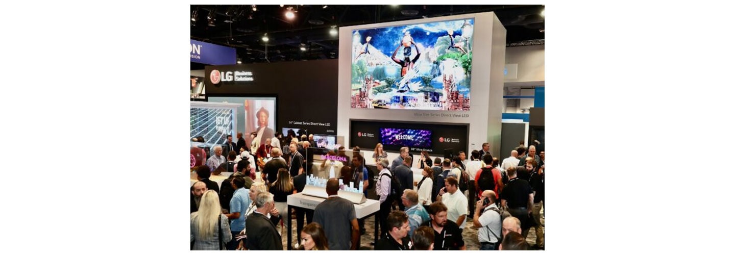 LG Creates Real-World Environments to Highlight New Technologies at InfoComm 2022