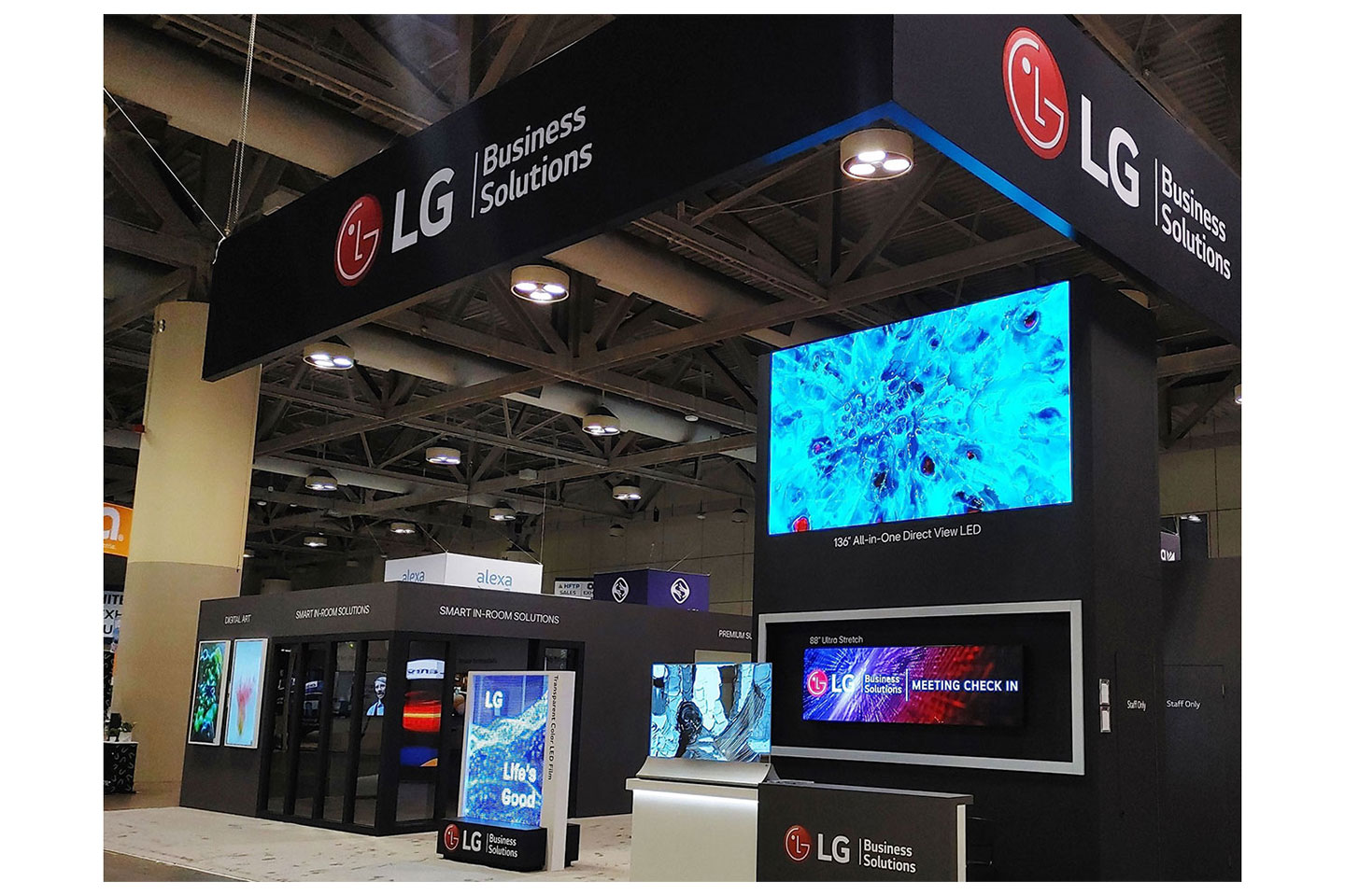 LG Showcases First Hotel TVs With Apple AirPlay at HITEC 2023