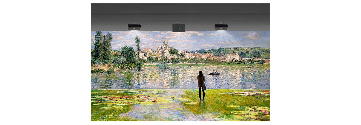 LG’s First Digital Signage Projector Delivers Immersive Viewing Experiences