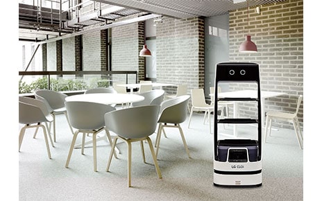 New LG CLOi ServeBot Delivers Smooth Performance for Reliable Customer Service