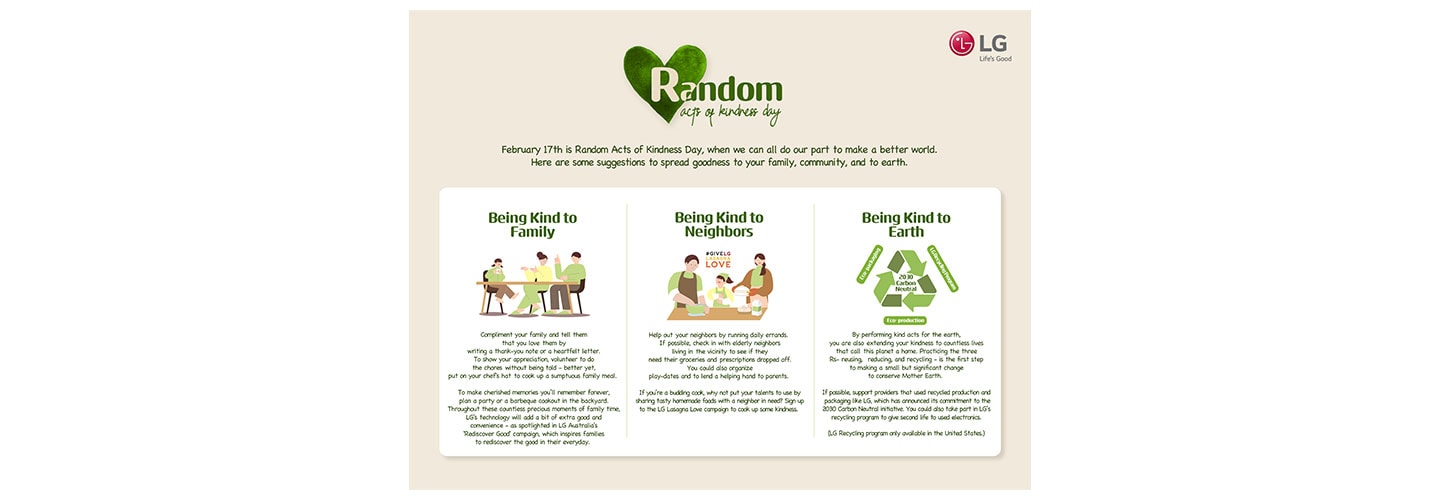 Celebrating Random Acts of Kindness Day