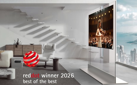 LG Electronics Honored for Design Excellence at the 2026 Red Dot Design Award