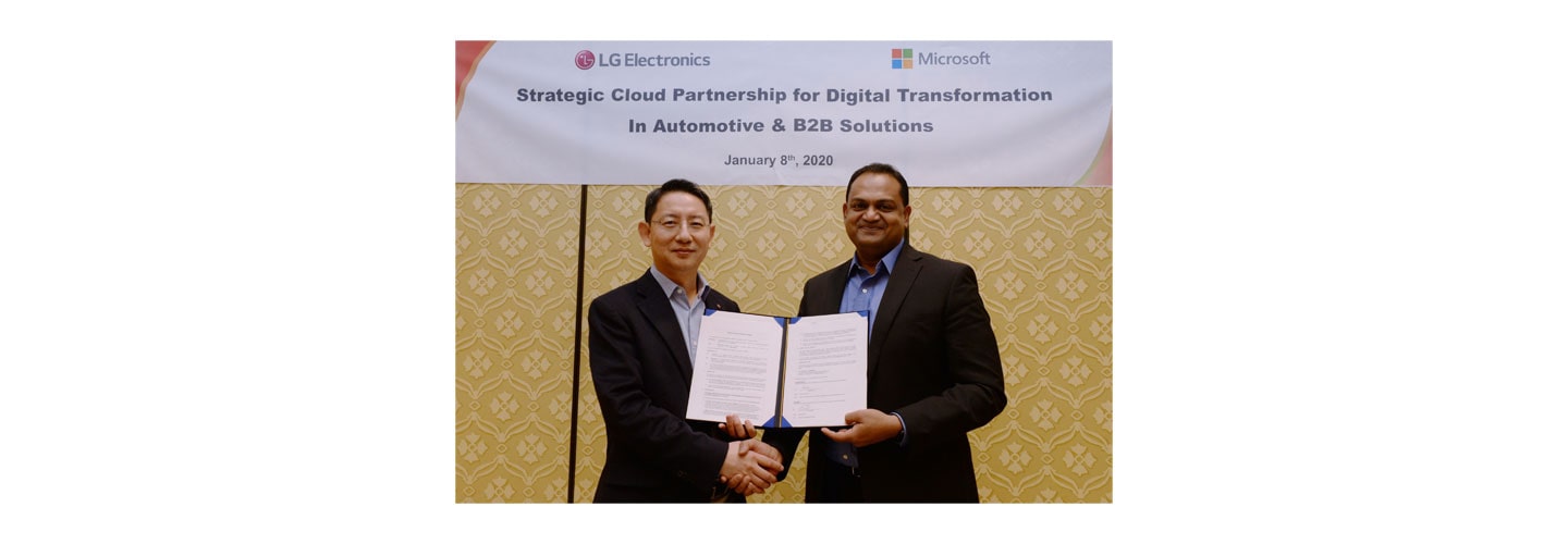 LG to Accelerate B2B Innovation with Microsoft