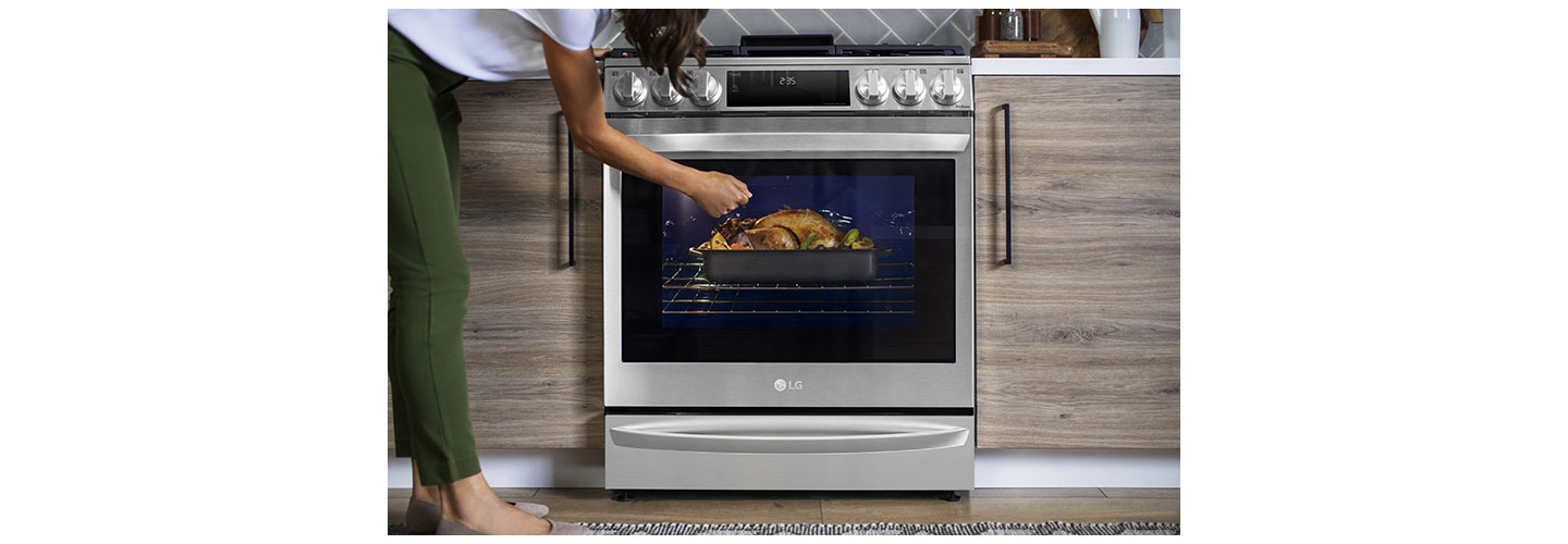 LG’s InstaView® Range with Air Sous Vide Is the Oven Home-Gourmands Have Been Waiting For