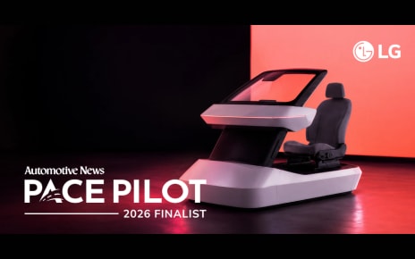 LG Electronics’ UltraView Windshield Display Named Finalist for 2026 PACE Pilot Award