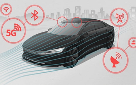 LG Unveils Transparent Antenna for Vehicles With Saint-Gobain Sekurit at CES 2024