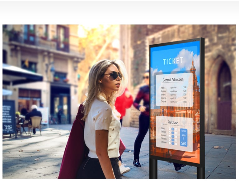 在佩戴太陽眼鏡下亦可看見1