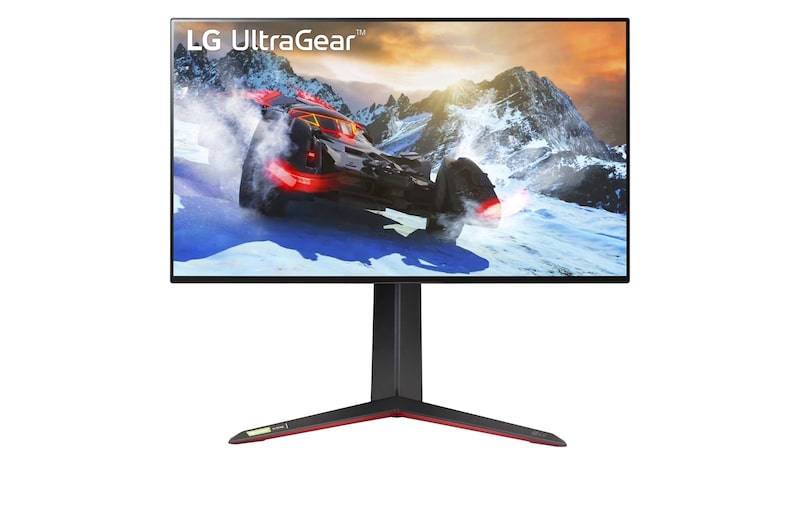 LG 27 吋 UltraGear™ 4K Nano IPS 1 毫秒(GtG) 遊戲顯示器,支援 144Hz / 160Hz (超頻) 及 HDMI 2.1, 27GP950-B