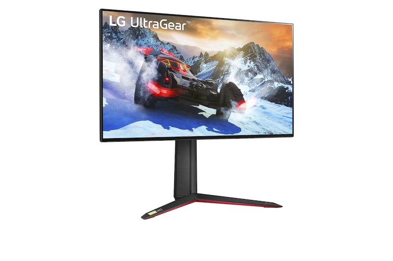 LG 27 吋 UltraGear™ 4K Nano IPS 1 毫秒(GtG) 遊戲顯示器,支援 144Hz / 160Hz (超頻) 及 HDMI 2.1, 27GP950-B