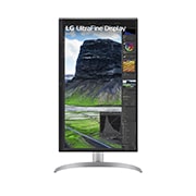 LG 27 吋 UltraFine™ 4K 超高清 Nano IPS Black 顯示器，支援 2000:1 對比度, 27UQ850-W