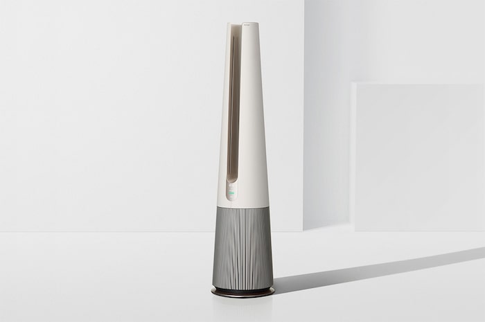 LG PuriCare™ AeroTower 三合一空氣淨化風扇 - 暖風版 (樺木白), FH15GPB