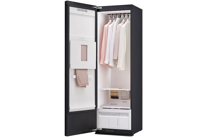 Left side open with clothes