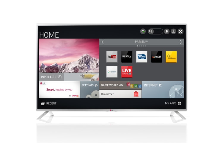 LG Smart TV with IPS panel, 32LB5800