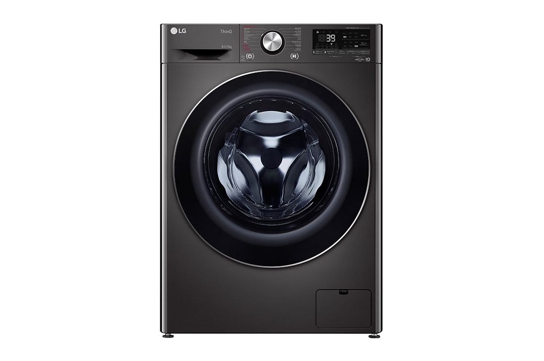 LG Vivace 8.5 公斤 1200 轉 人工智能洗衣乾衣機 (TurboWash™ 360° 39 分鐘速洗), F-C12085V2B