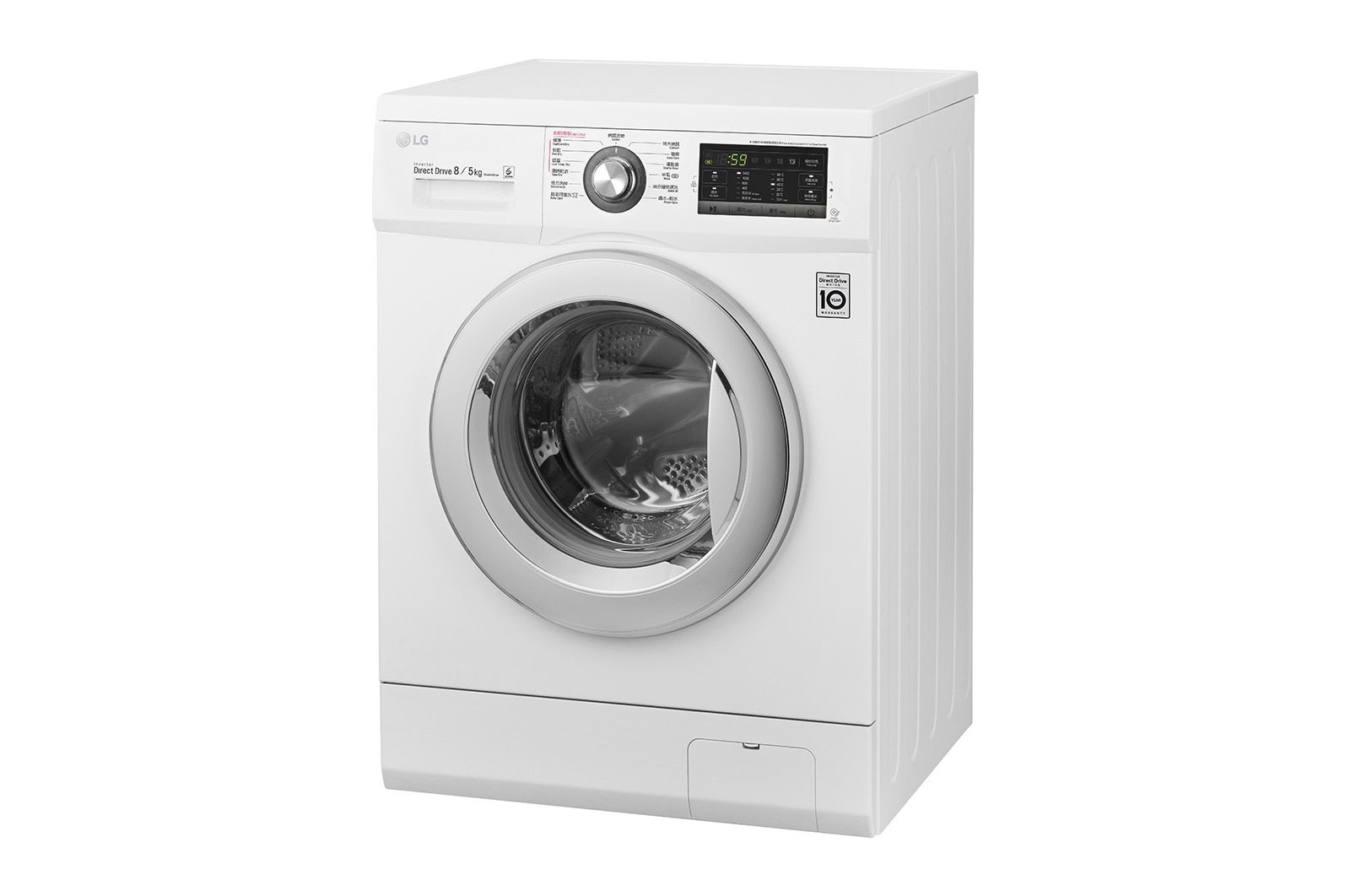 LG 8公斤 1400轉 洗衣乾衣機, WF-CT1408MW