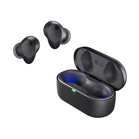 LG TONE Free T90S - Dolby Atmos Wireless Bluetooth Earbuds with Plug & Wireless Connection, TONE-T90S