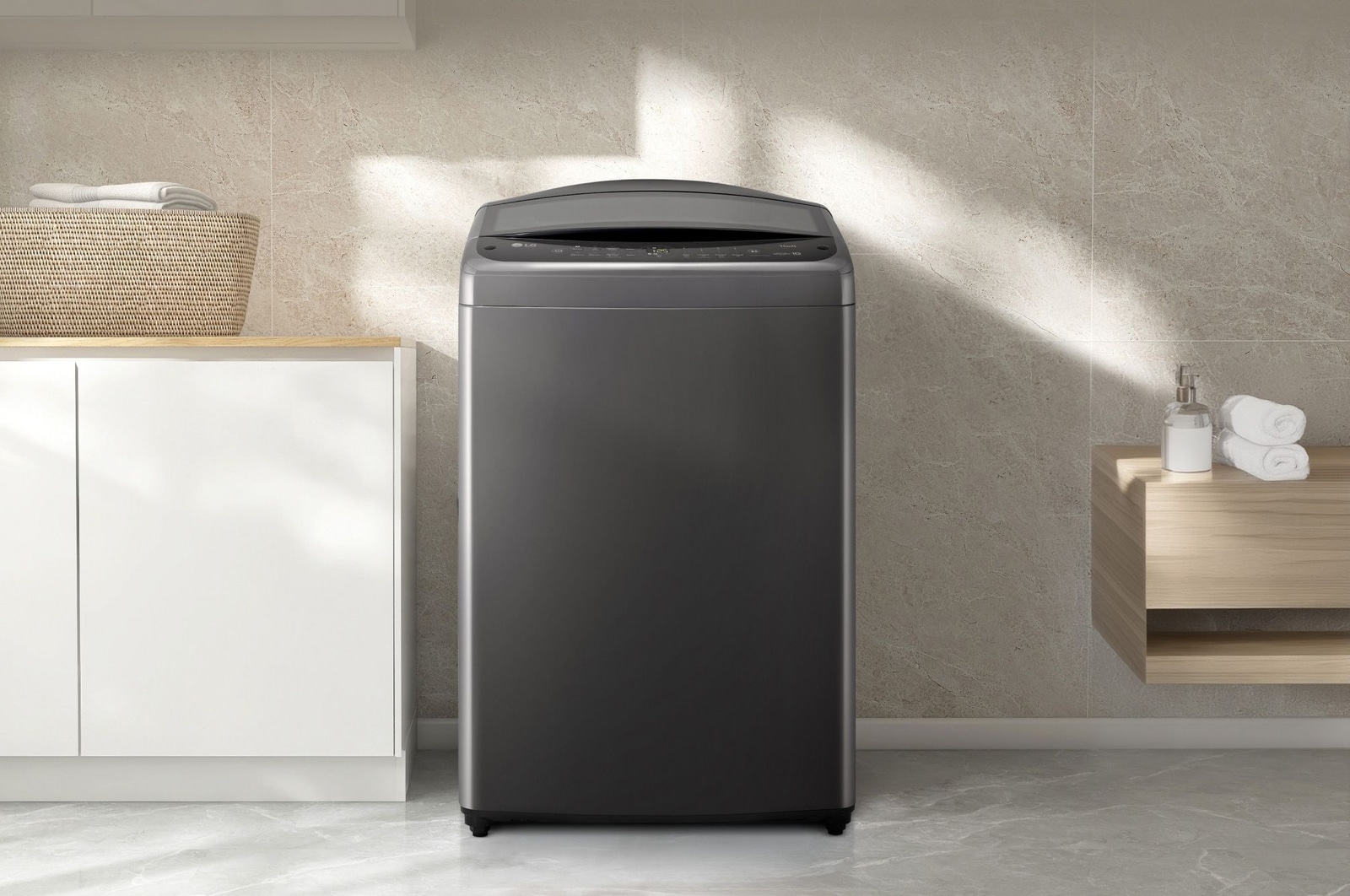 LG 11 公斤 AIDD 變頻摩打 頂揭式洗衣機, TS11BP