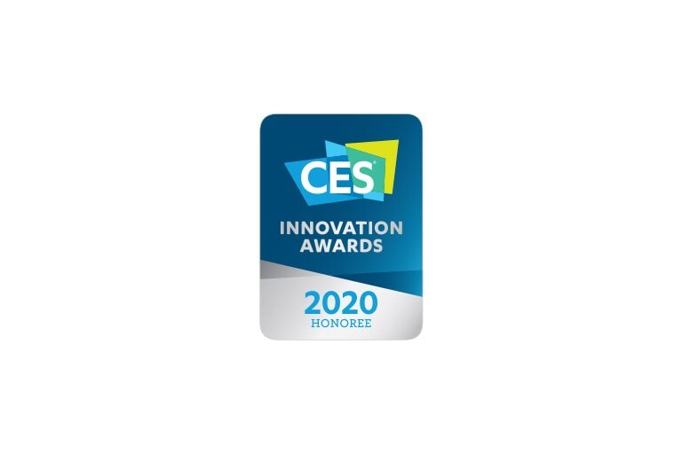 88ZX 在數碼攝影成像中榮獲 CES 2020 年創新獎的獲獎者標記