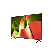 LG OLED B4 TV 的左側面視圖