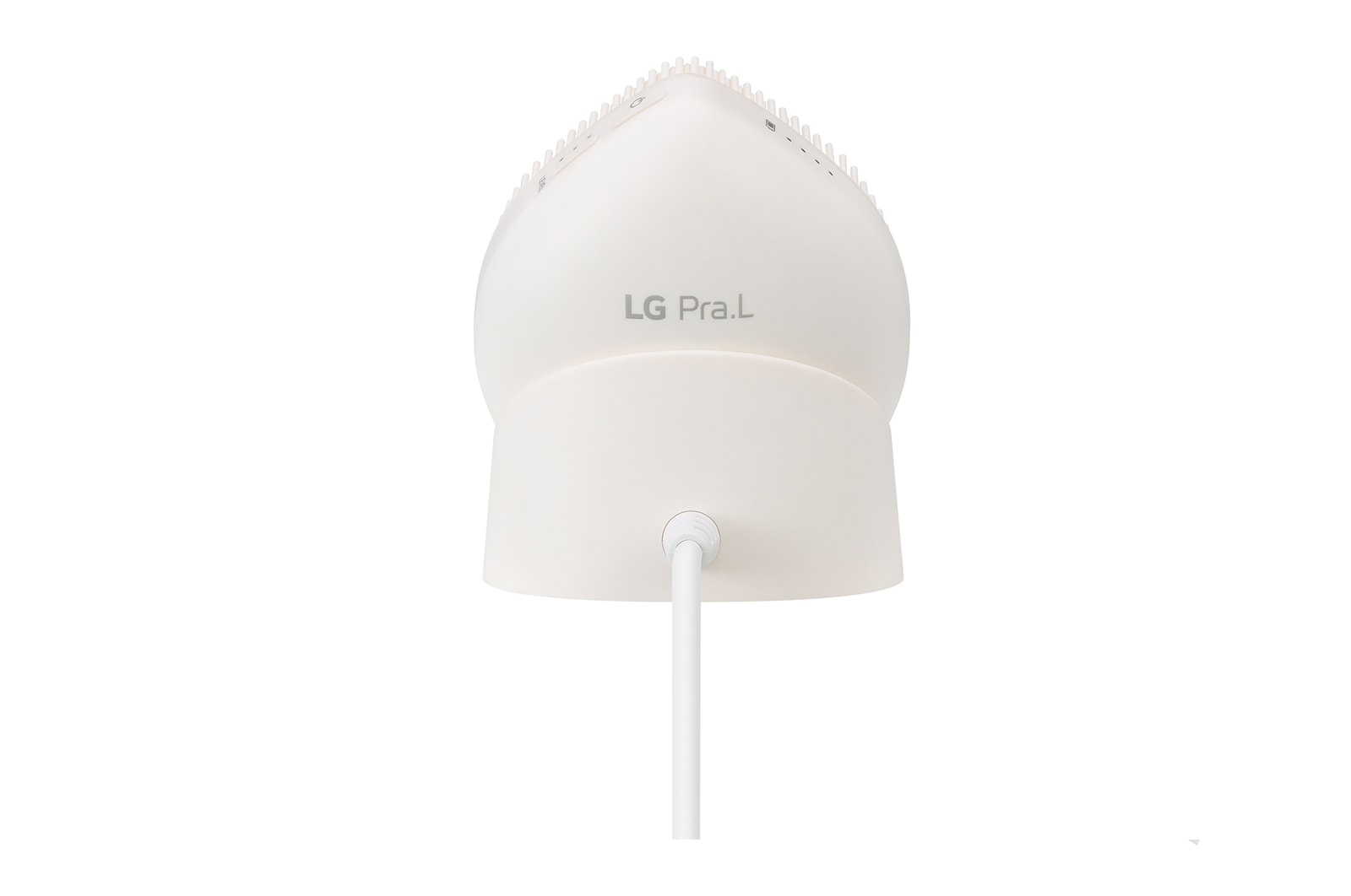 LG Pra.L WashPop 超聲波潔面儀 BCP2A 及底座的後視圖