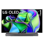 LG 55" LG OLED evo C3 4K Smart TV, OLED55C3PCA
