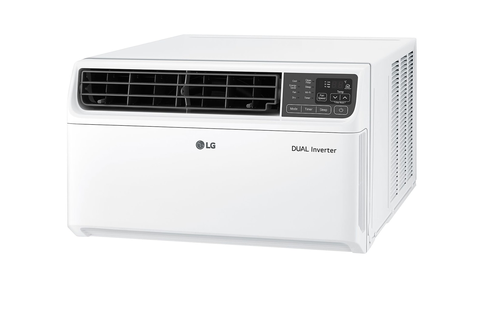 LG R32 Refrigerant Window Type Air Conditioner with Dual Inverter Compressor (3/4HP with remote control), W3NQ08UNNP1