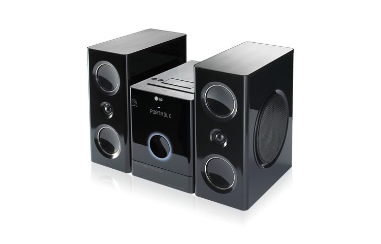 LG Stylish DVD Micro Audio with iPod Docking, FB163