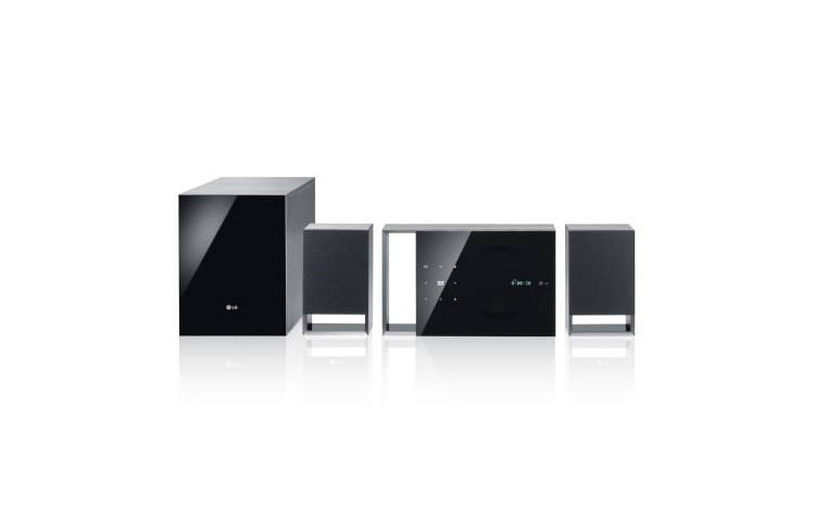LG 3D Blu-ray Disc Playback 2.1 Stylish Floating Design Home Cinema System with LG Smart TV, BH5320F