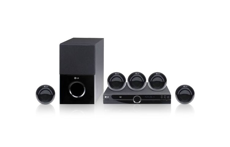 LG 5.1 DVD home cinema system, HT304SU