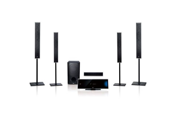 LG Blu-ray 3D™ / DVD Home Theater System, HX995TZW