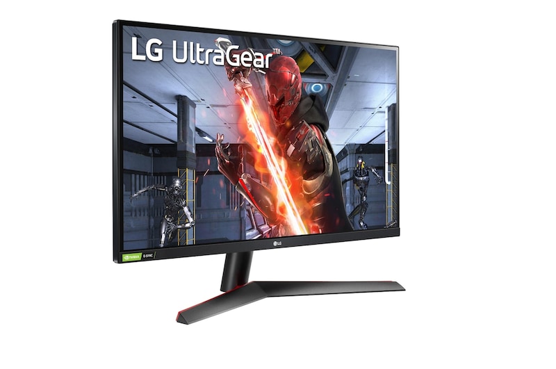 LG 27” UltraGear™ QHD IPS 1ms (GtG) Gaming Monitor with 144Hz, 27GN800-B