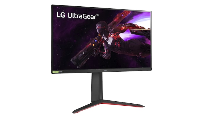 LG 27" UltraGear™ QHD Nano IPS 1ms (GtG) Gaming Monitor with 165Hz / 180Hz (Overclock), 27GP850-B