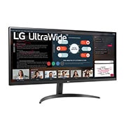 LG 34" 21:9 UltraWide™ Full HD IPS Monitor with AMD FreeSync™, 34WP500-B