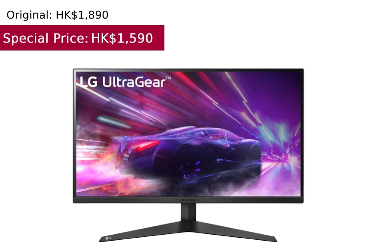 27” UltraGear™ FHD Gaming Monitor<br>27GQ50F-B1