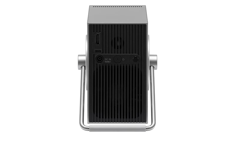 rear view of LG CineBeam Q HU710PB