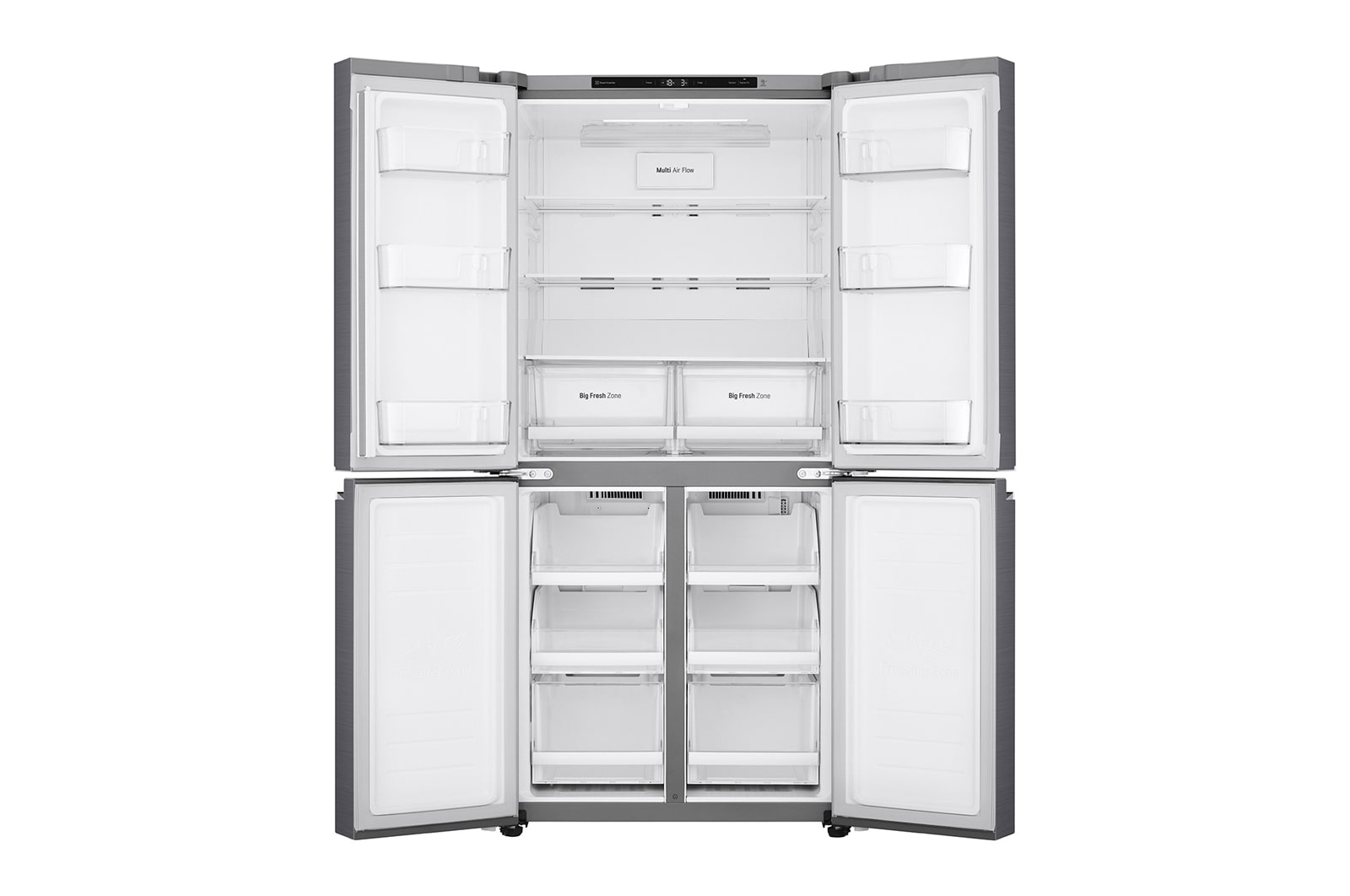 LG 464L Slim French Door Fridge with Smart Inverter Compressor, F522MPZ10